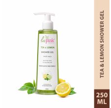 La Pink Tea & Lemon Shower Gel With White Haldi For Glowing & Refreshing Skin 250 ml