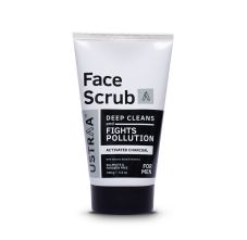 Ustraa Activated Charcoal Face Scrub 100 gm
