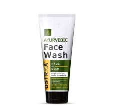Ustraa Ayurvedic Face Wash Haldi & Neem 200 gm