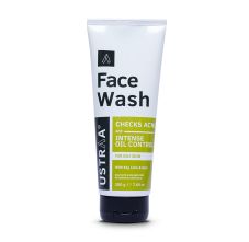 Ustraa Face Wash For Oily Skin With Key Lime And Basil 200 gm