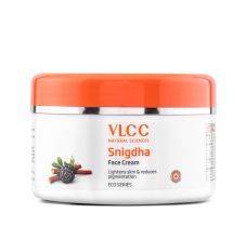 VLCC Snigdha Face Cream For Skin Purifying And Brightening Face Cream For Age Spots & Pigmentation With Vitamin C, Alpha Arbutin & Allantoin Cream 200 gm
