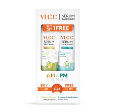 VLCC Bright Glow and Hydra Nourish Serum Face Wash 300 ml