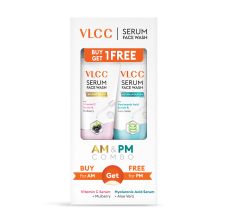 VLCC Vitamin C + Mulberry & Hyaluronic Acid + Aloe Vera Serum Face Wash 300 ml