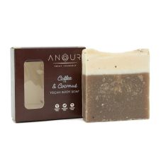 Anour Coffee & Coconut Vegan Bathing Soap 100gm