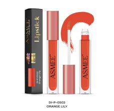 Asmee Liquid Matte Lipstick Orange Lily
