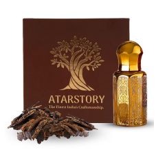 Atarstory Qamar Oudh Attar Perfume Alcohol Free Roll On For Daily Use | Long Lasting Fragrance | Ittar For Men And Women - 12Ml