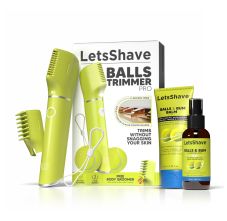 LetsShave Balls Trimmer and Balls Balls Balm Combo for Men