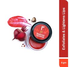 Rivona Naturals Beetroot Lip Scrub With Niacinamide 8gm