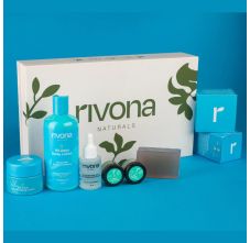 Rivona Naturals Blue And Dew Gift Set Hyaluronic Hydration Complete