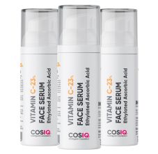 CosIQ Vitamin C-23% Face Serum, 30ml (Pack of 3)