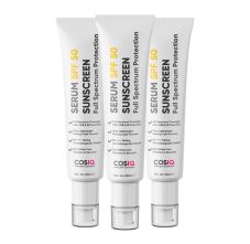 CosIQ Outdoor Sunscreen Serum SPF 50 PA++++ Broad Spectrum, 100ml (Pack of 3)