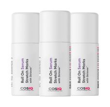 Cos-IQ Stretch Marks Removal Roll-On Serum (Pack of 3 X 40ml Each), with Striover, Scar Removal, Uneven Skin Tone, All Skin Types, 120ml