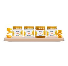 Dr.Rashel VITAMIN C PACK OF 4 (SCRUB, GEL, CREAM & FACEPACK) - 1520 ML