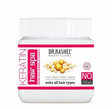 DR.RASHEL Keratin Hair Spa - 360ML | Strengthens & Repairs, Reduces Frizz, Adds Shine