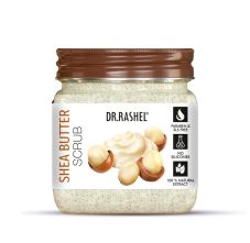 DR.Rashel Shea Butter Scrub - Deeply Nourishes, Softens Skin, Improves Elasticity, Moisturizes, Soothes Dry Skin