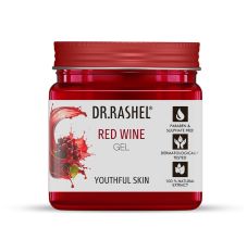 DR.RASHEL Red Wine Gel | Hydrating & Soothing Gel for Face & Body (380ML)