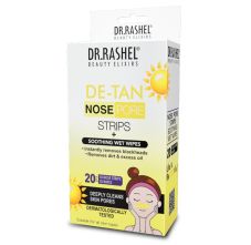 DR.RASHEL De-Tan Nose Strips – Instant Tan & Blackhead Removal Strips for Clear Skin (Pack of 20)