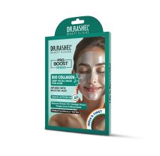 DR.RASHEL Bio Collagen Deep Facial Mask with Salicylic Acid – Acne Control & Pore Purifying Sheet Mask