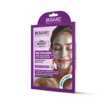DR.RASHEL Bio Collagen Deep Facial Mask with Kojic Acid – Pigmentation Removal & Skin Lightening Mask