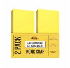 Ghar Soaps Kojic Acid 2% Soap with Niacinamide | Reduce Pigmentation | For All Skin Types. ( 2*100 ) (Pack of 2)