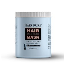 Hair Pure Hair Repair Mask For Damaged Hairs With Hydrolized Keratin - 900ml
