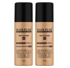 Hair Pure Pro-Vitamin B5 Conditioning Formula Extra Hold Hair Spray - 100 ml Pack of 2