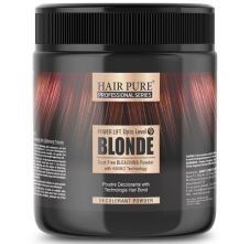 Hair Pure Professional Series Dust Free Bleaching Blonde Decolorant Powder - 400g
