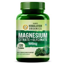 Vlado's Himalayan Organics Magnesium Complex Supplement - 120 Veg Tablets