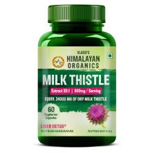 Vlado's Himalayan Organics Milk Thistle Extract Detox Supplement 60 Capsules
