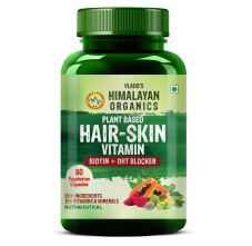 Vlado's Himalayan Organics Plant Based Hair Skin Vitamin 60 Veg Capsules