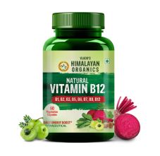 Vlado's Himalayan Organics Plant Based Vitamin B12 Natural- 60 Veg Capsules