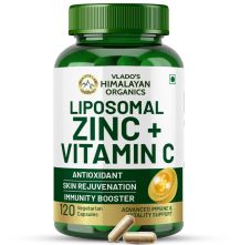 Vlado's Liposomal Zinc + Vitamin C - Immunity, Digestion, 120 Caps
