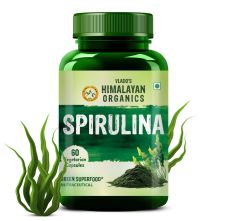 Vlado's Himalayan Organics Spirulina 2000mg Supplement 60 Capsules