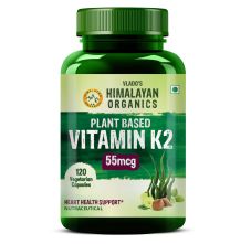 Vlado's Himalayan Organics Plant-Based Vitamin K2 Supplement - 120 Veg Capsules
