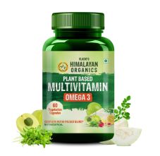 Vlado's Himalayan Organics Plant Based Multivitamin Omega 3 60 Veg Capsules