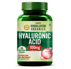 Vlado's Himalayan Organics Hyaluronic Acid 100mg Supplement 90 Capsules