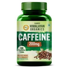 Vlado's Himalayan Organics Caffeine 200mg 100 Tablets