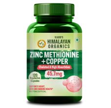 Vlado's Himalayan Organics Zinc Methionine Copper 120 Veg Capsules