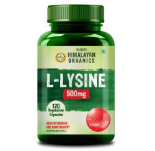 Vlado's Himalayan Organics L-Lysine 500mg 120 Veg Capsules