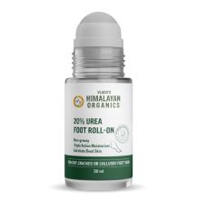 Vlado's Himalayan Organics 20% Urea Foot Cream Roll On 50ml | For Dry & Cracked Foot Skin | Helps Repair and Moisturise Cracked Heels