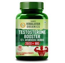 Vlado's Himalayan Organics Testosterone Booster for Men – 2800mg | Ashwagandha, Shilajit, Gokshura & 17+ Herbs | Boost Strength, Stamina, Energy & Muscle | 90 Veg Tablets