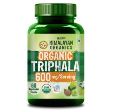 Vlado's Himalayan Organics Triphala Tablets with Amalaki Haritaki Bibhitaki 60 Tablets