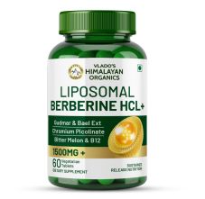 Vlado's Himalayan Organics Liposomal Berberine HCL Plus 1500mg Tablets 60 Tablets