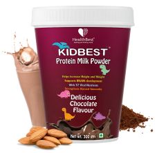 HealthBest Kidbest Protein Milk Powder Chocolate Flavour 300g