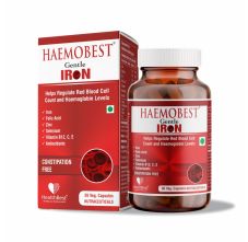 HealthBest Haemobest Iron Capsules For Men & Women - 30 Capsules