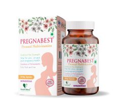 HealthBest Pregnabest Multivitamins Capsules for Women – 30 Capsules