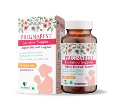 HealthBest Pregnabest Lactation Support for Women – 30 Capsules