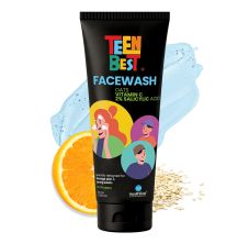 HealthBest Teens 2% Salicylic Acid Face Wash Cleanser for Acne Pimples & Blackheads 100ml