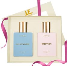 La French Alpha Women & Emotion Perfume Gift Set for Men & Women (2 x 50ml)