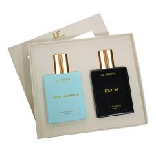 La French Black & Night Manager Men Perfume Gift set (2 x 50ml)